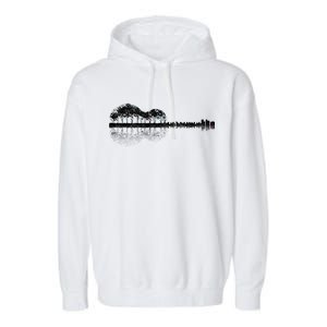 Guitar Landscape Garment-Dyed Fleece Hoodie