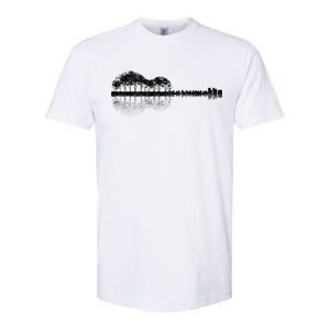 Guitar Landscape Softstyle CVC T-Shirt