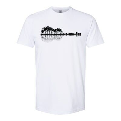 Guitar Landscape Softstyle CVC T-Shirt