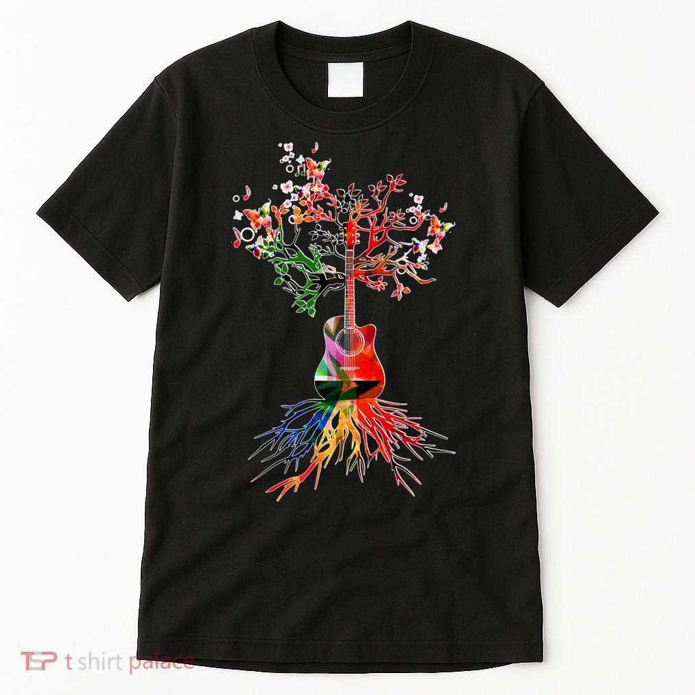 Guitar Roots Tree Of Life Tall T-Shirt