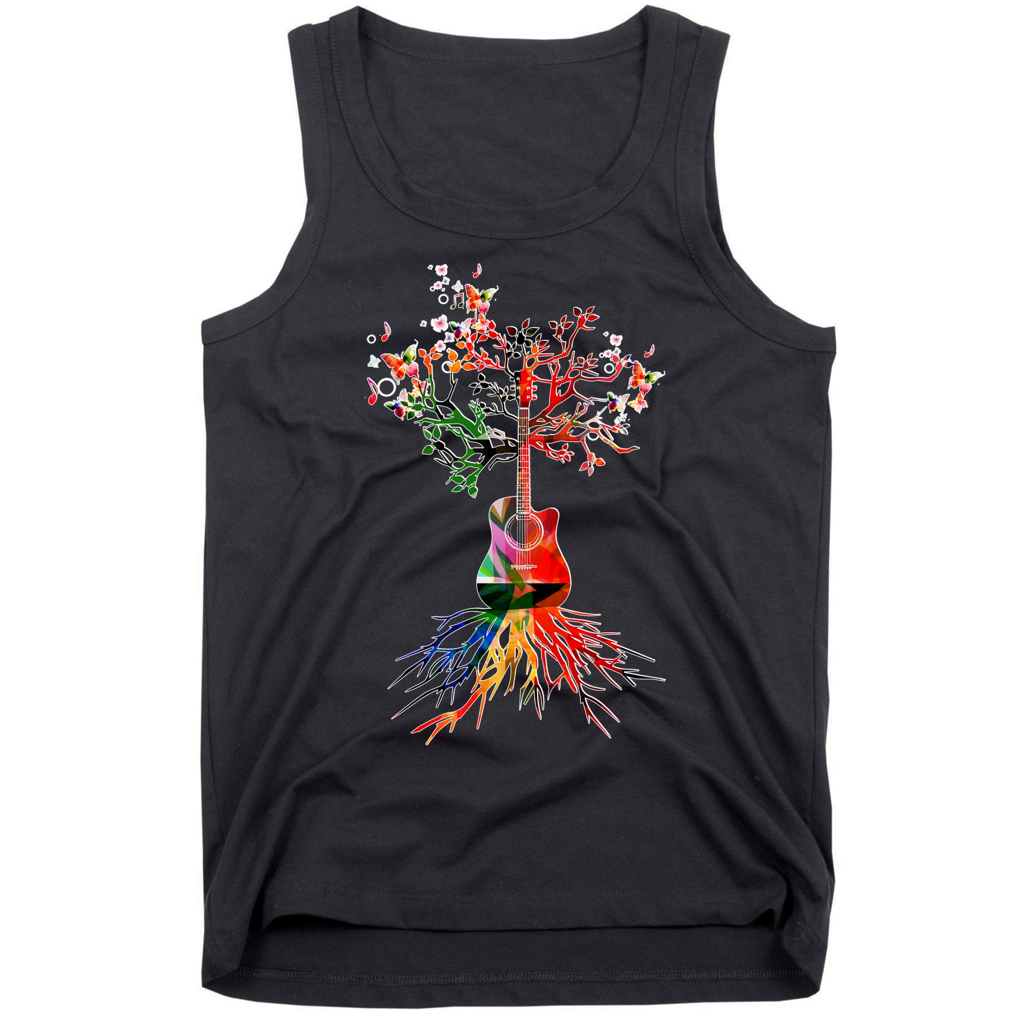 Guitar Roots Tree Of Life Tank Top
