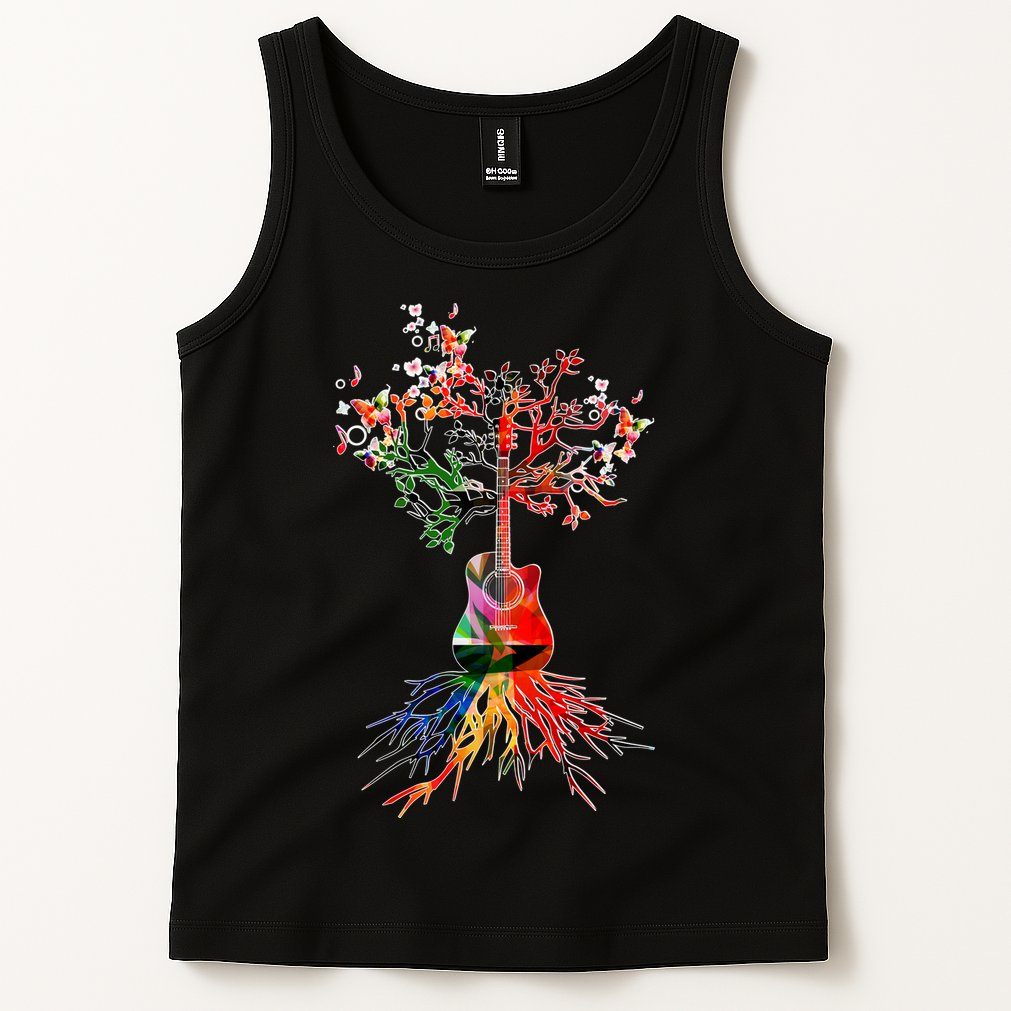 Guitar Roots Tree Of Life Tank Top