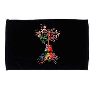 Guitar Roots Tree Of Life Microfiber Hand Towel