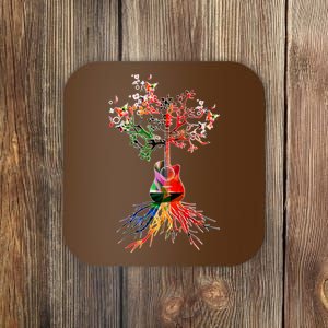 Guitar Roots Tree Of Life Coaster