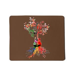 Guitar Roots Tree Of Life Mousepad