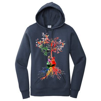 Guitar Roots Tree Of Life Women's Pullover Hoodie