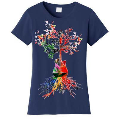 Guitar Roots Tree Of Life Women's T-Shirt