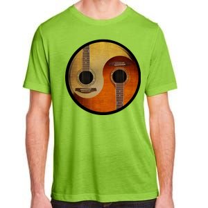 Guitar Yin And Yang Adult ChromaSoft Performance T-Shirt