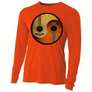 Guitar Yin And Yang Cooling Performance Long Sleeve Crew