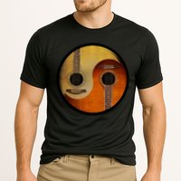 Guitar Yin And Yang Cooling Performance Crew T-Shirt