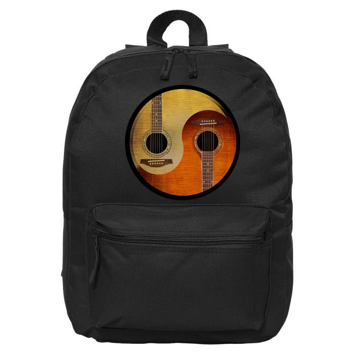 Guitar Yin And Yang 16 in Basic Backpack