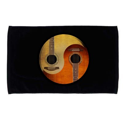 Guitar Yin And Yang Microfiber Hand Towel