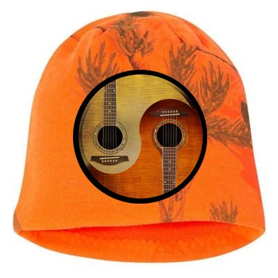 Guitar Yin And Yang Kati - Camo Knit Beanie