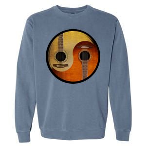 Guitar Yin And Yang Garment-Dyed Sweatshirt