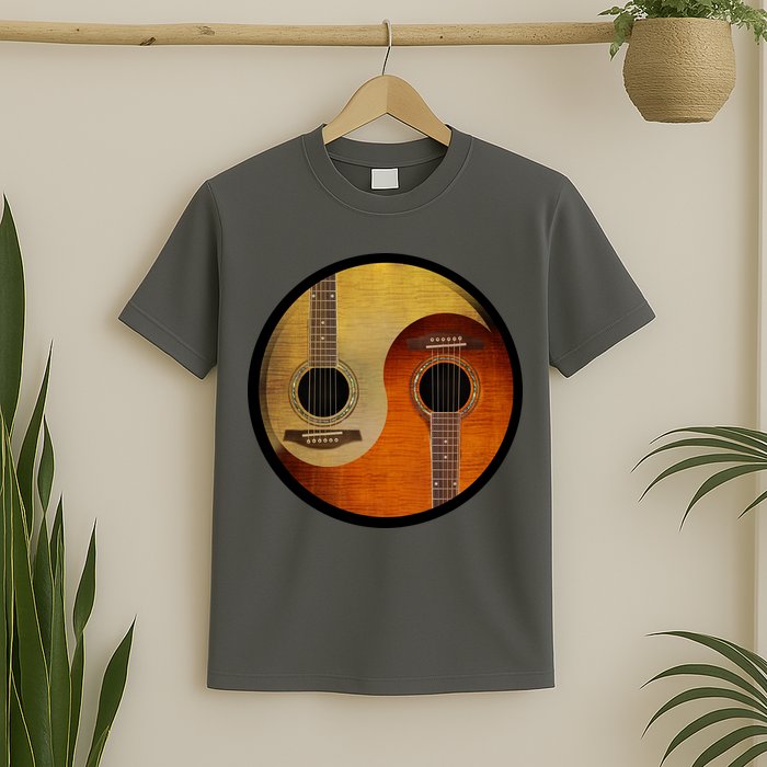 Guitar Yin And Yang T-Shirt