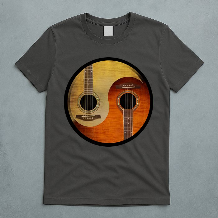 Guitar Yin And Yang T-Shirt