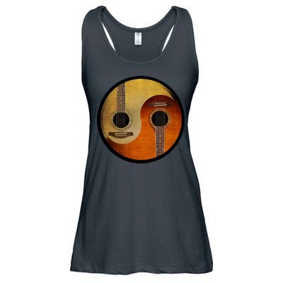 Guitar Yin And Yang Ladies Essential Flowy Tank