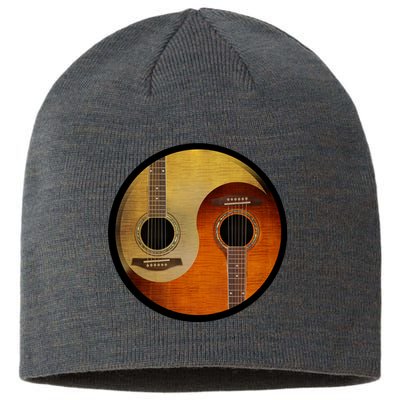 Guitar Yin And Yang Sustainable Beanie