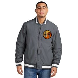 Guitar Yin And Yang Insulated Varsity Jacket