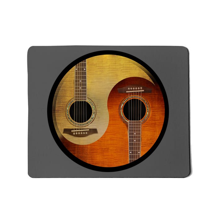 Guitar Yin And Yang Mousepad