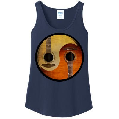 Guitar Yin And Yang Ladies Essential Tank