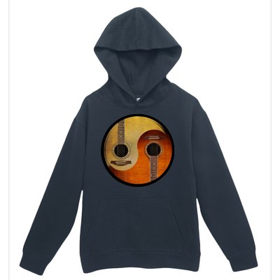 Guitar Yin And Yang Urban Pullover Hoodie