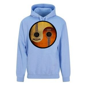 Guitar Yin And Yang Unisex Surf Hoodie