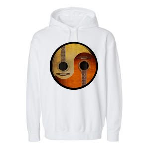 Guitar Yin And Yang Garment-Dyed Fleece Hoodie