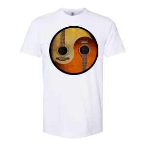 Guitar Yin And Yang Softstyle CVC T-Shirt