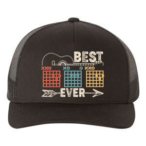 Guitarist Chords Best Dad Ever Yupoong Adult 5-Panel Trucker Hat