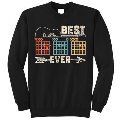 Guitarist Chords Best Dad Ever Sweatshirt