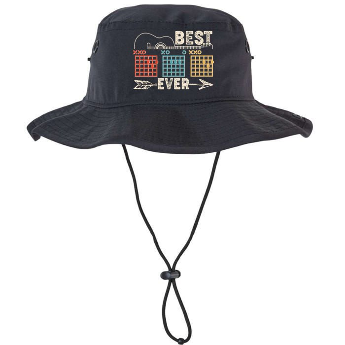 Guitarist Chords Best Dad Ever Legacy Cool Fit Booney Bucket Hat