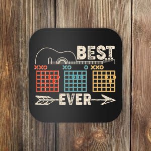 Guitarist Chords Best Dad Ever Coaster