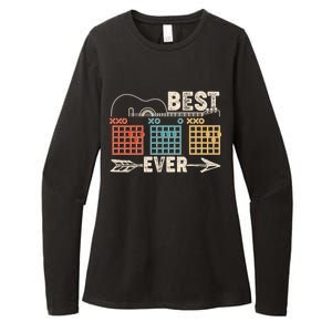 Guitarist Chords Best Dad Ever Womens CVC Long Sleeve Shirt