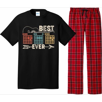 Guitarist Chords Best Dad Ever Pajama Set