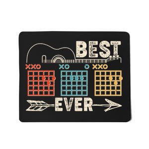 Guitarist Chords Best Dad Ever Mousepad