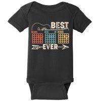 Guitarist Chords Best Dad Ever Baby Bodysuit