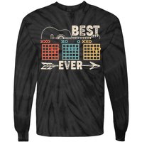 Guitarist Chords Best Dad Ever Tie-Dye Long Sleeve Shirt