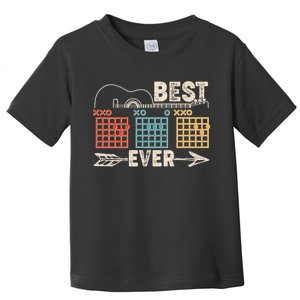 Guitarist Chords Best Dad Ever Toddler T-Shirt