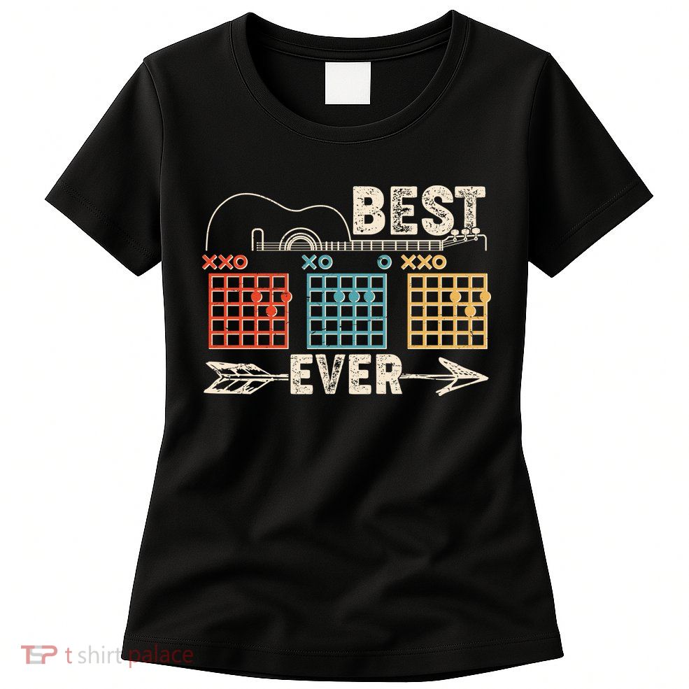 Guitarist Chords Best Dad Ever Women's T-Shirt