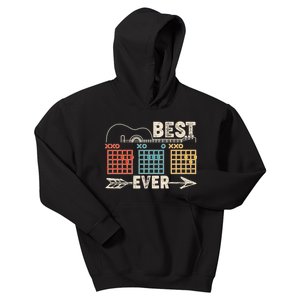 Guitarist Chords Best Dad Ever Kids Hoodie