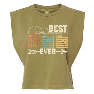 Guitarist Chords Best Dad Ever Garment-Dyed Women's Muscle Tee