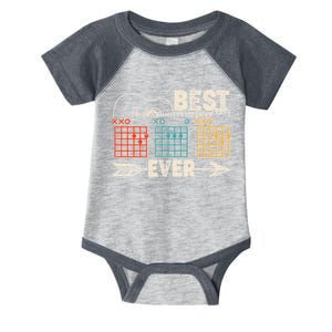 Guitarist Chords Best Dad Ever Infant Baby Jersey Bodysuit