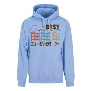 Guitarist Chords Best Dad Ever Unisex Surf Hoodie