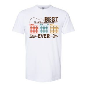 Guitarist Chords Best Dad Ever Softstyle CVC T-Shirt