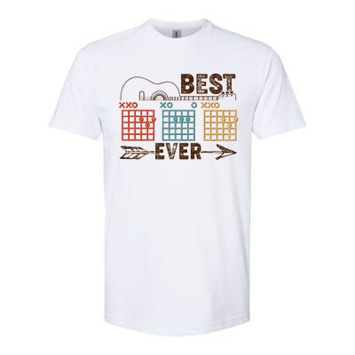 Guitarist Chords Best Dad Ever Softstyle CVC T-Shirt