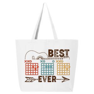 Guitarist Chords Best Dad Ever 25L Jumbo Tote