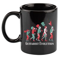Guitarist Evolution 11oz C Handle Ceramic Mug