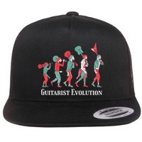 Guitarist Evolution Flat Bill Trucker Hat