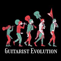 Guitarist Evolution Flat Bill Trucker Hat